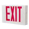 APX6R - Led Exit White Red LTR Ac Only (No Btry) Uni Face - All-Pro Emergency