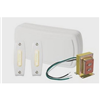 BK125LWH - One 2-Note, White Door Chime 2 Pushbuttons Lit - Broan/Nutone LLC