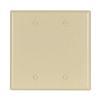 2037VB0X - Wallplate 2G Blank THRMST Box MNT Mid Iv - Eaton