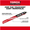 48005562 - 9" 7TPI The Torch - Cast Iron W/Nitrus Carbide 5PK - Milwaukee®