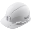 60100 - Hard Hat, Non-Vented, Cap Style, White - Klein Tools