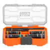 654QS - Knect QUAD16 6PC Impact Flip Socket Set, Sae/Metric - Klein Tools