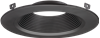 65BEMBR4 - 6" Matte Black Baffled Trim For 65bem - Lithonia Lighting