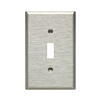 93971B0X - Wallplate 1G Toggle Receptacle Mid SS - Eaton