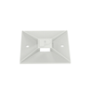 ABM2SS6D - 1X1 4WAY WHT Screw CBL Tie MNT - Panduit®