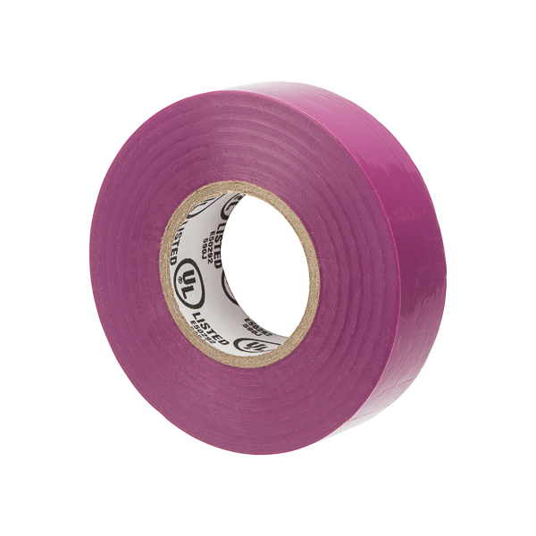 3M Temflex Vinyl Electrical Tape Purple