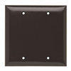 SP23 - Plate Plastic 2G Blank W/Out Line - Pass & Seymour/Legrand