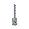 SSW38S - 3/8''-16 Wood Side Mount Rod Hanger - LH Dottie